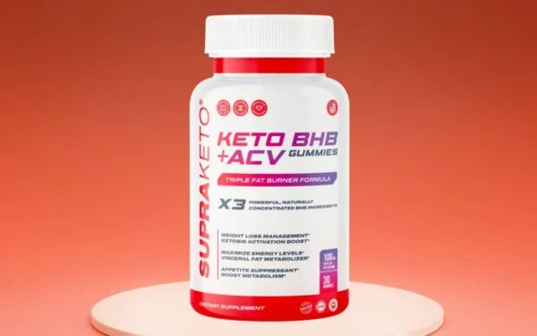 Supra Keto BHB + ACV Gummies